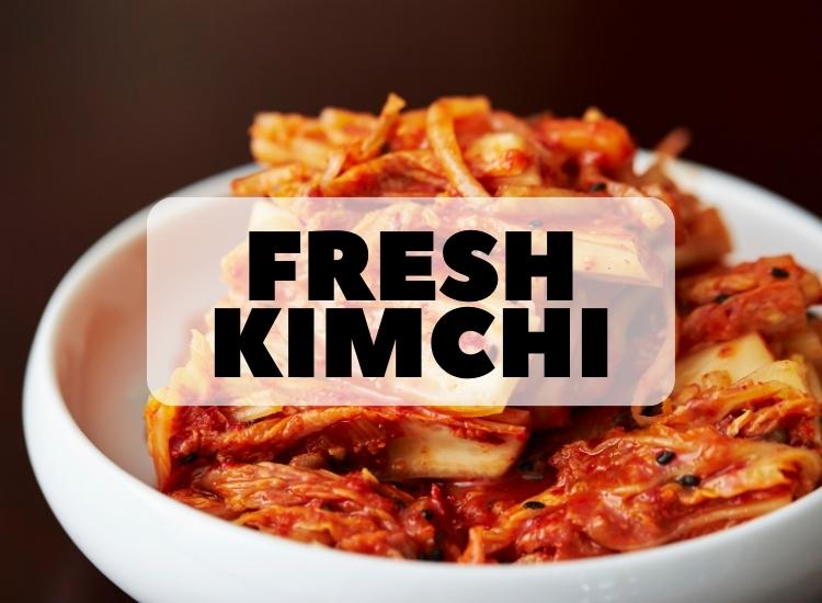 FRESH KIMCHI 🥬