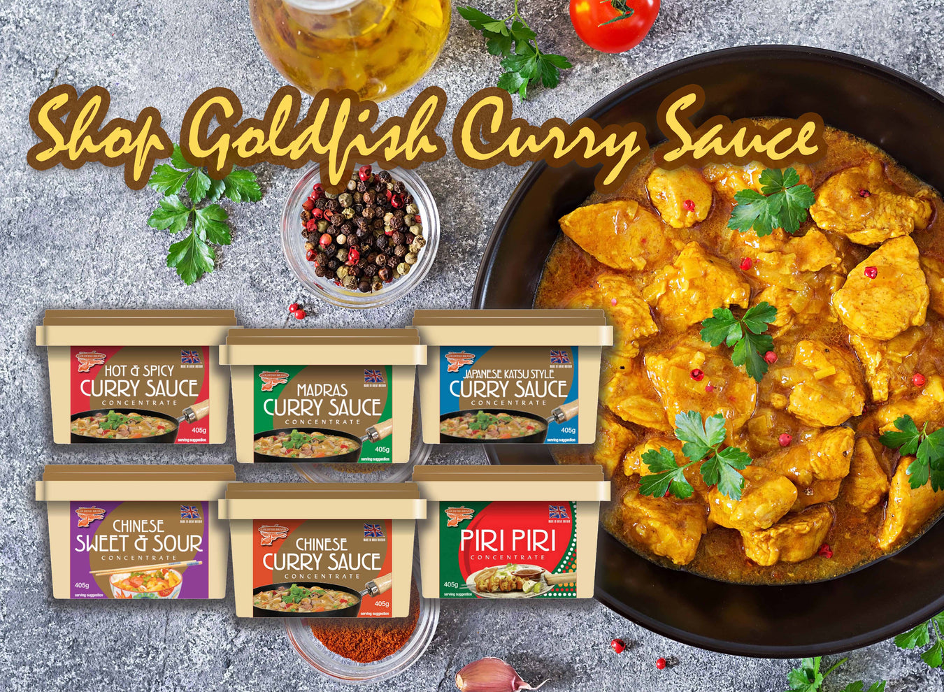 Goldfish Curry Sauce