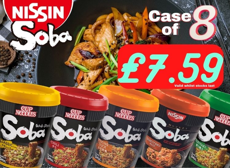 Nissin Soba Cups