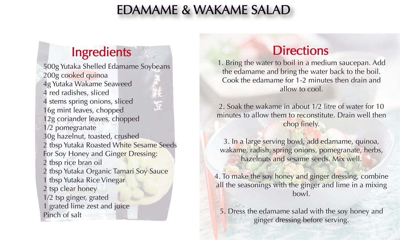 EDAMAME & WAKAME SALAD