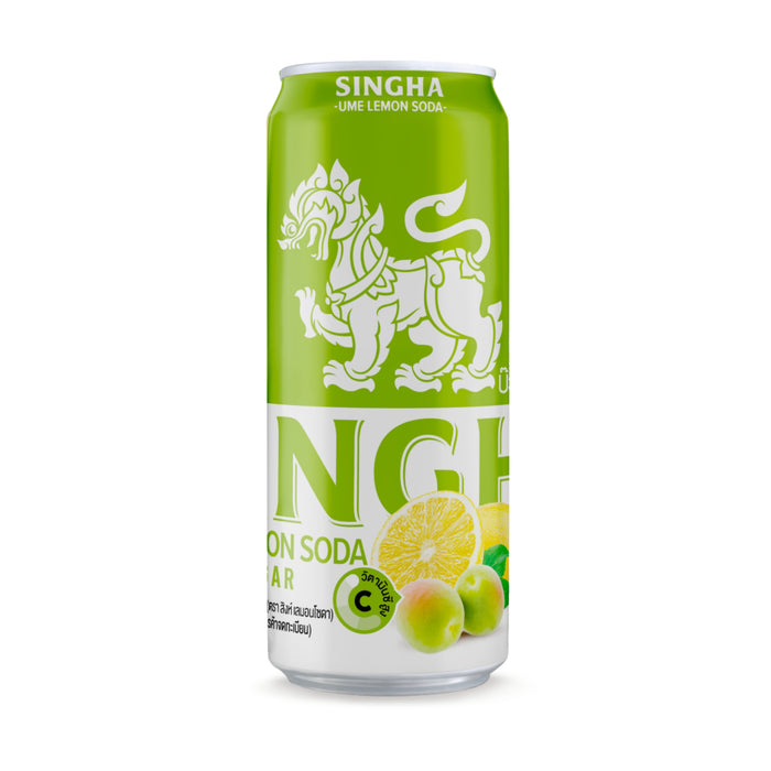 SINGHA UME LEMON SODA 330ML