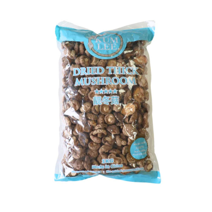 KUM LEE DRIED THICK SHIITAKE MUSHROOM 1KG