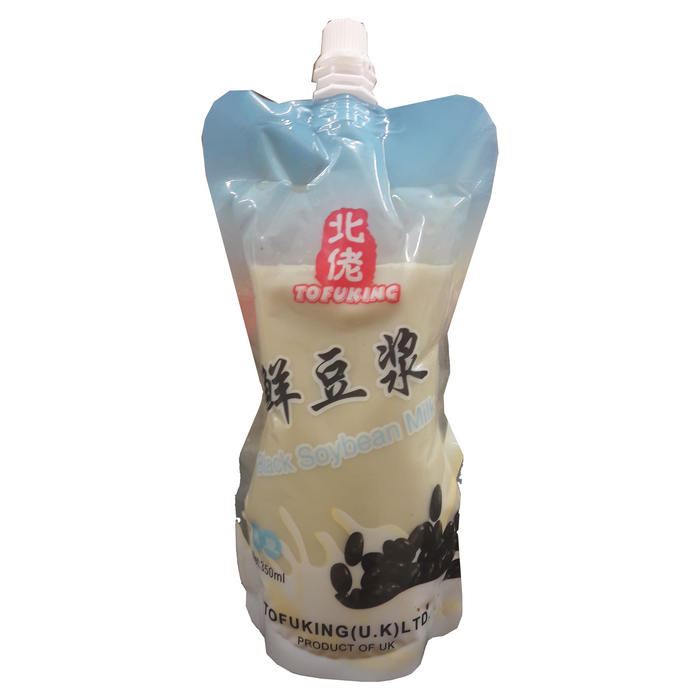TOFU KING FRESH BLACK SOYA MILK 350ML 豆腐王 新鮮黑豆奶
