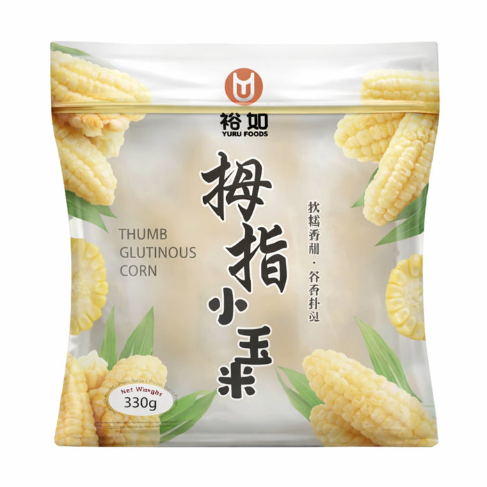 YURU FOODS MINI GLUTINOUS WAXY CORN 330G