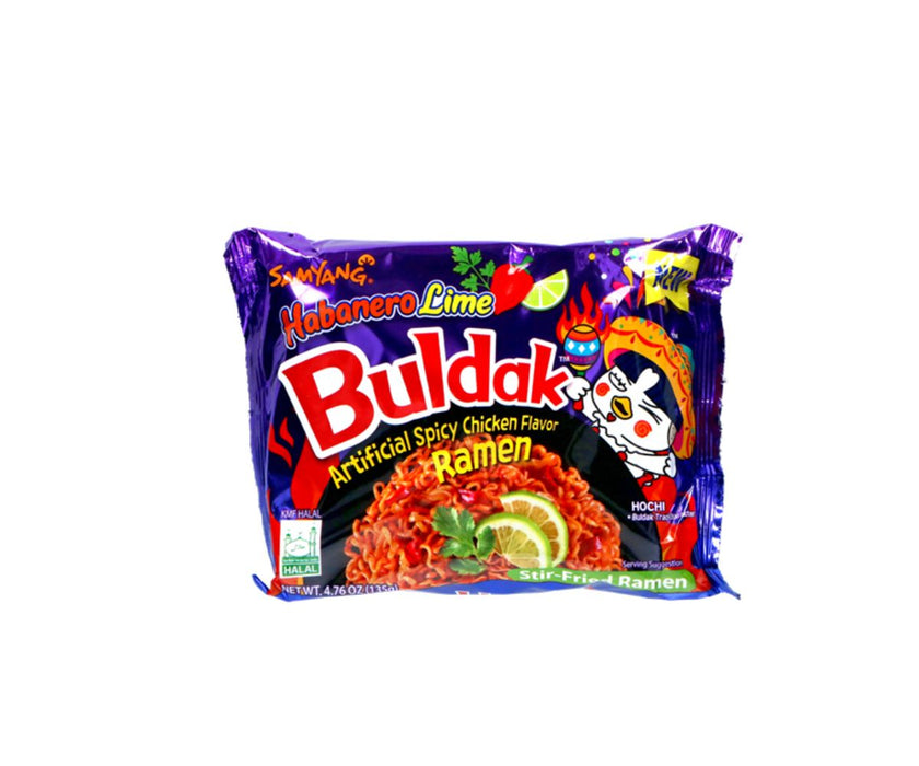 SAMYANG HABANERO & LIME BULDAK HOT CHICKEN INSTANT RAMEN 135G