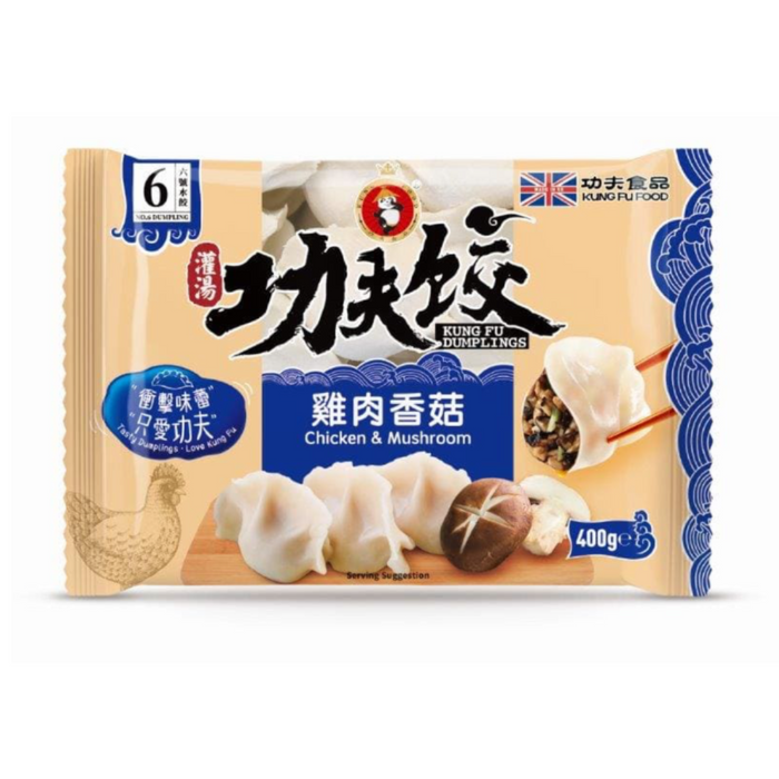 功夫鸡蘑菇饺子 - 400G
