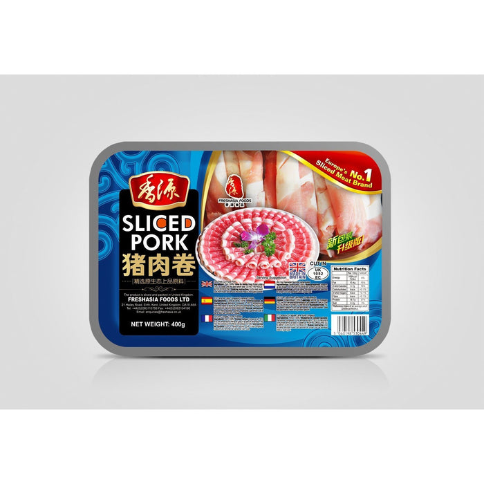 FRESH ASIA SLICED PORK 400G  香源猪肉卷