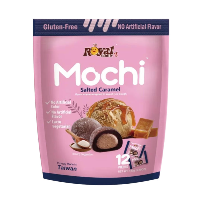 ROYAL FAMILY SALTED CARAMEL MOCHI 180G