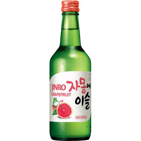 JINRO 葡萄柚烧酒 13% 360ML