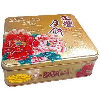 正丰月饼蛋黄白莲蓉720G 正丰单黄白莲蓉月饼