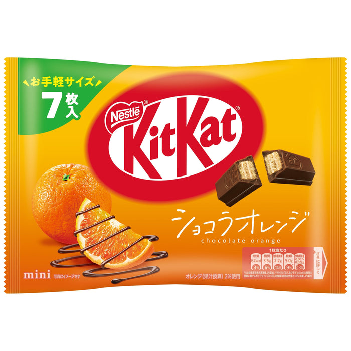 KIT KAT JAPANESE CHOCOLATE ORANGE FLAVOUR 81.2G