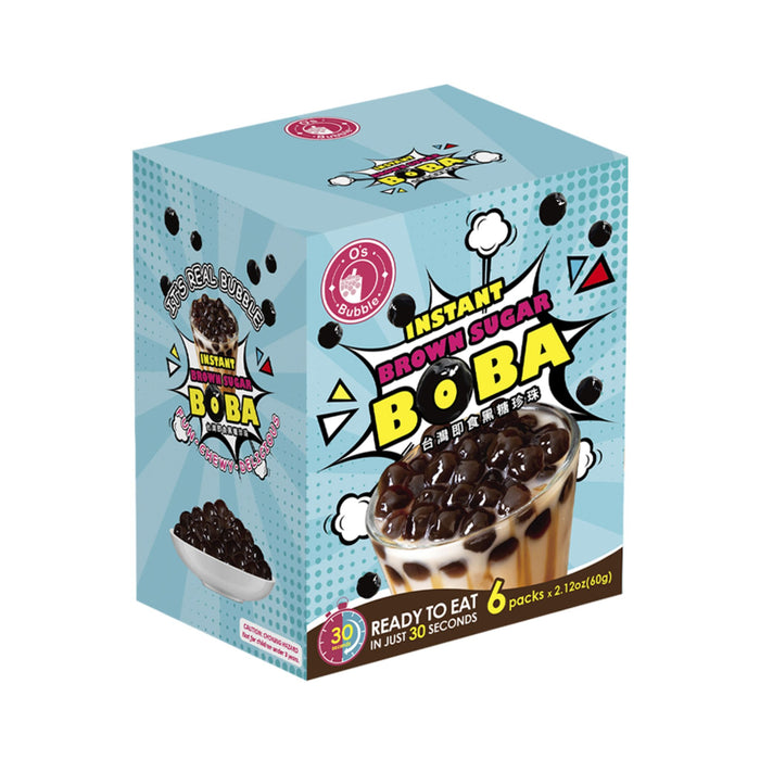O'S BUBBLE INSTANT BROWN SUGAR BOBA 360G