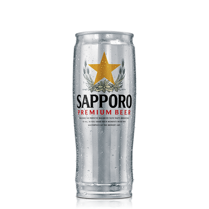 SAPPORO PREMIUM BEER ALCOHOL 5% 650ML
