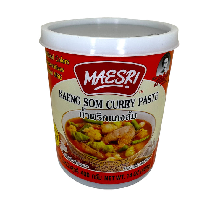 MAESRI HALAL KAENG SOM CURRY PASTE - 400G