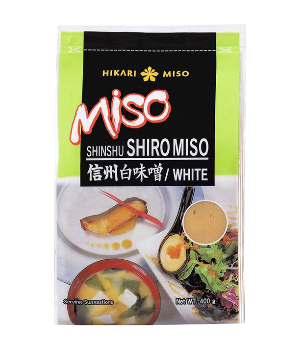 HAKARI SOYBEAN PASTE WHITE SHIRO 400G 信州白味噌