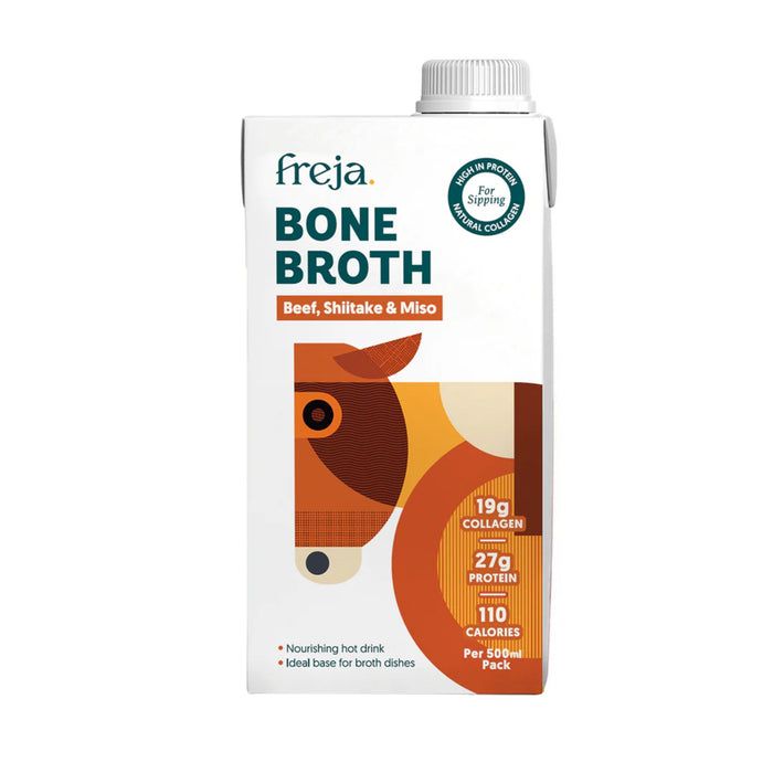 FREJA BEEF SHIITAKE MISO BONE BROTH 500ML