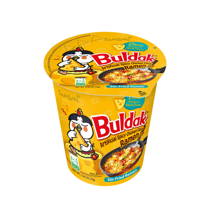 SAMYANG CHEESE BULDAK HOT CHICKEN INSTANT NOODLE CUP 70G