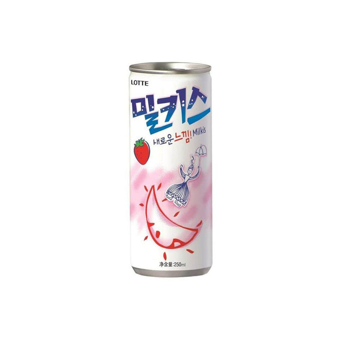 LOTTE MILKIS STRAWBERRY FLAVOUR 250ML