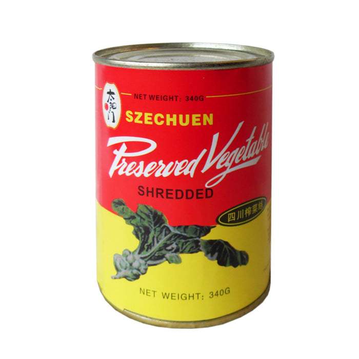 TAI YANG MEN SHREDDED SZECHUEN PRESERVED VEGETABLES 340G