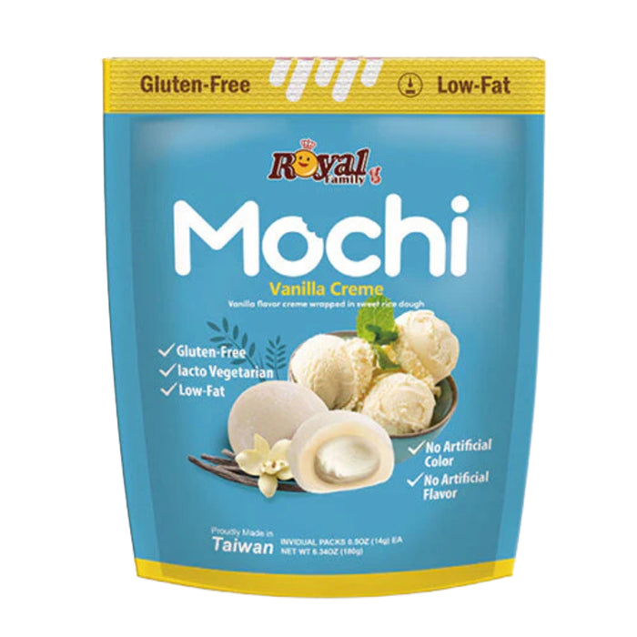 ROYAL FAMILY VANILLA CREME MOCHI 180G