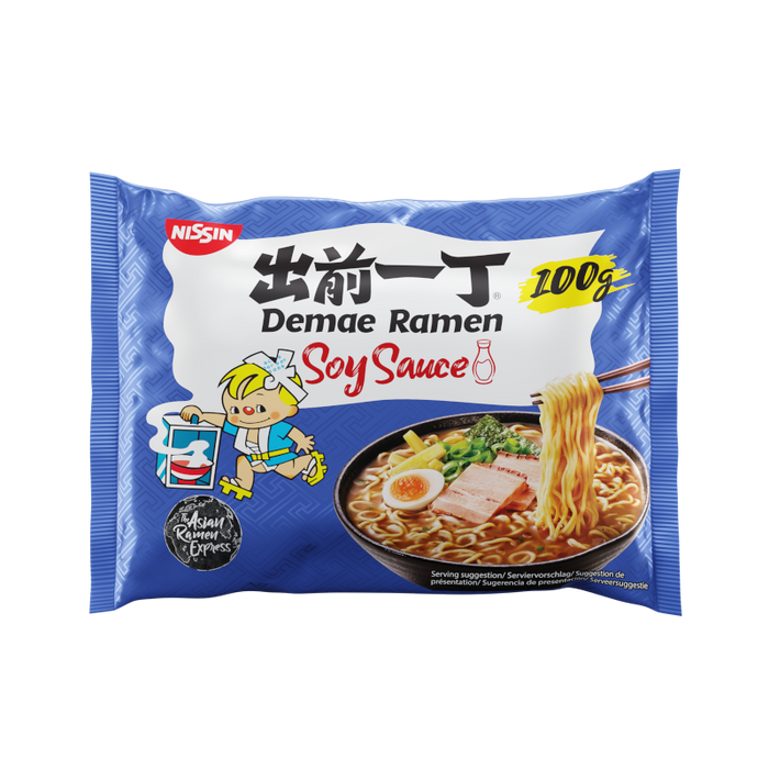 日清 出前拉麵醬油 100G 