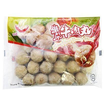 ZHENG DIAN FROZEN STUFFED BEEF BALL 360G 正點瀨尿牛肉丸