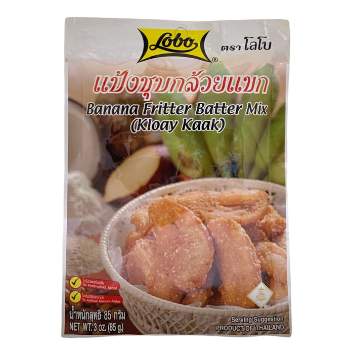 LOBO BANANA FRITTER BATTER MIX - 85G
