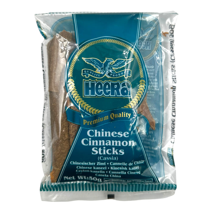 HEERA CINNAMON CASSIA STICKS - 50G
