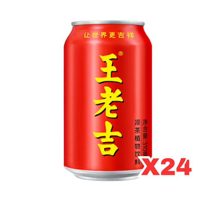 WANG LAO JI HERBAL TEA CAN 310ML, CASE OF 24