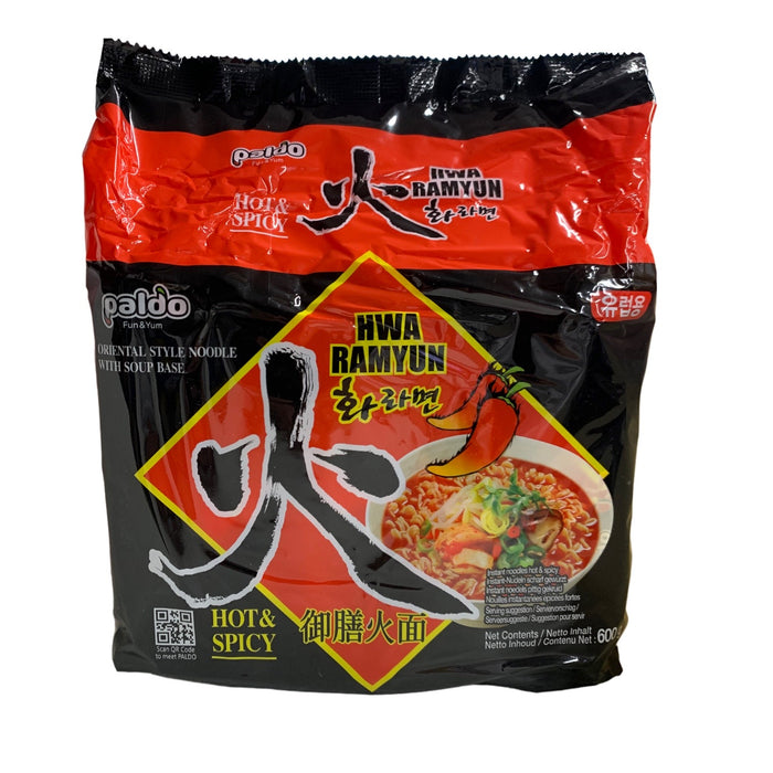 PALDO HWA RAMYUN, PACK OF 5 御膳火麵