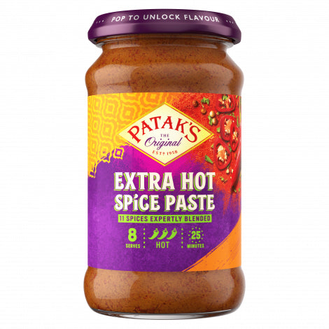 PATAK'S EXTRA HOT CURRY SPICE PASTE - 230G