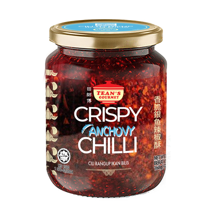 TEAN'S GOURMET CRISPY ANCHOVY CHILLI 160G