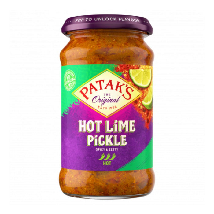PATAK'S HOT LIME PICKLE 283G