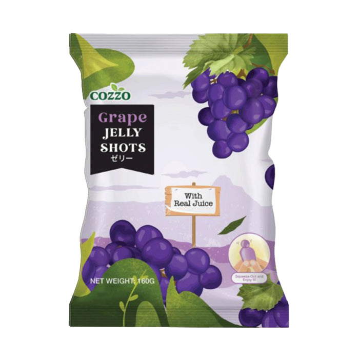 COZZO HALAL 葡萄果冻饮品 - 160G