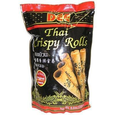 DEE CRISPY ROLL ORIGINAL FLAVOR 150G 泰國香脆金捲-椰子口味