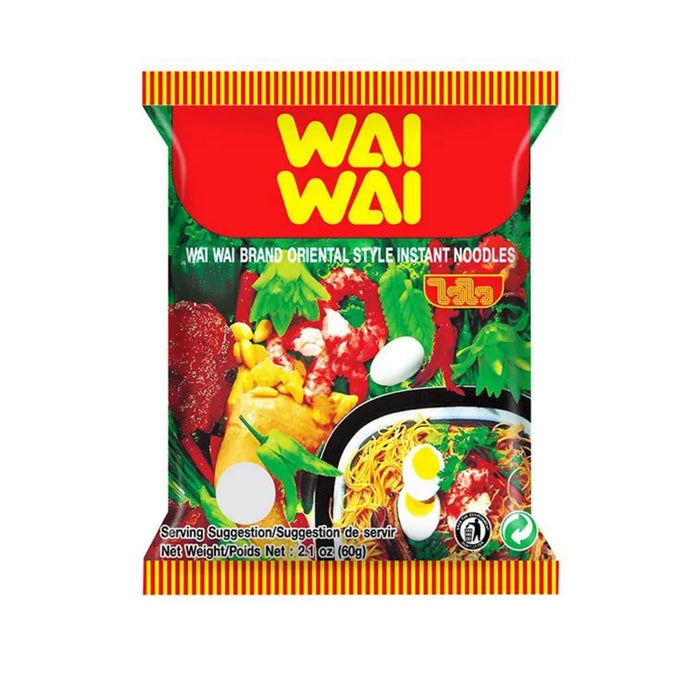 WAI WAI ORIENTAL STYLE INSTANT NOODLE 60G
