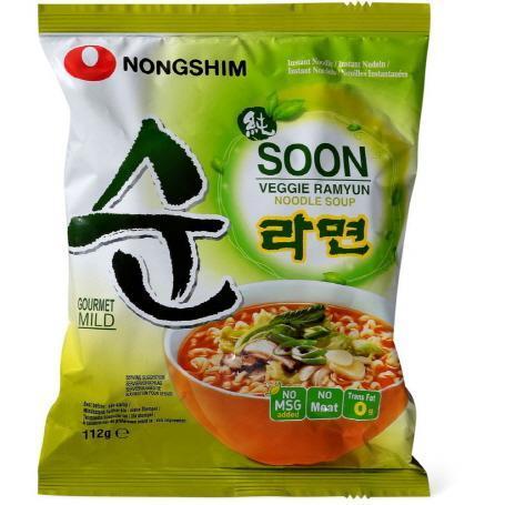 NONGSHIM SOON VEGGIE NOODLE 112G