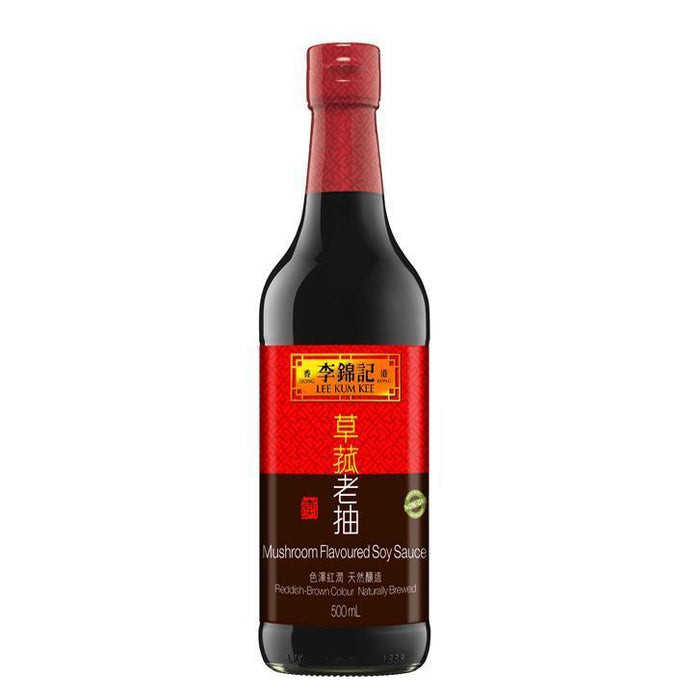 LEE KUM KEE SUPREME MUSHROOM DARK SOY SAUCE 500ML