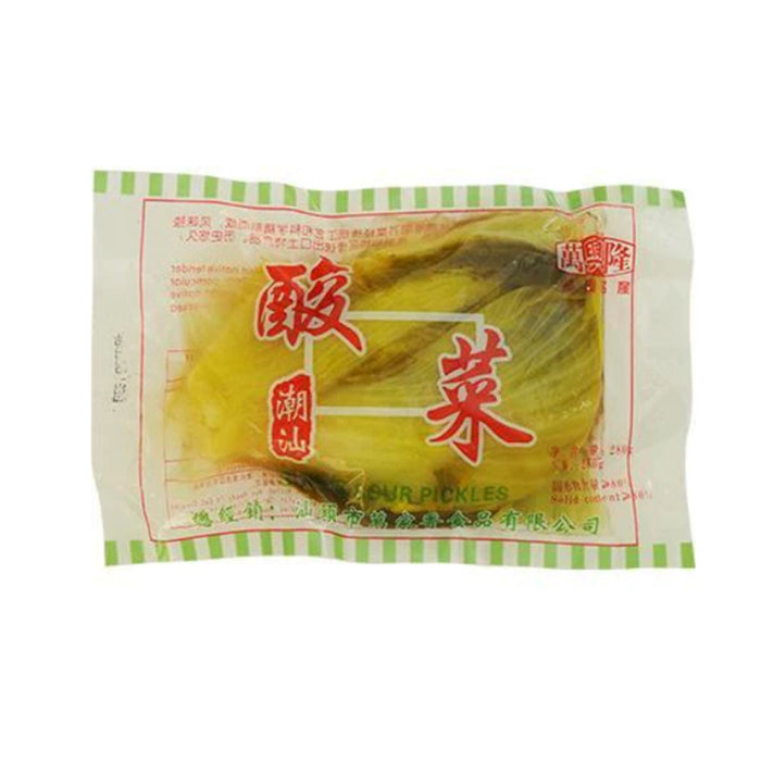 WXL CHAOSAN PRESERVED MUSTARD PICKLE 280G 萬興隆潮汕酸菜