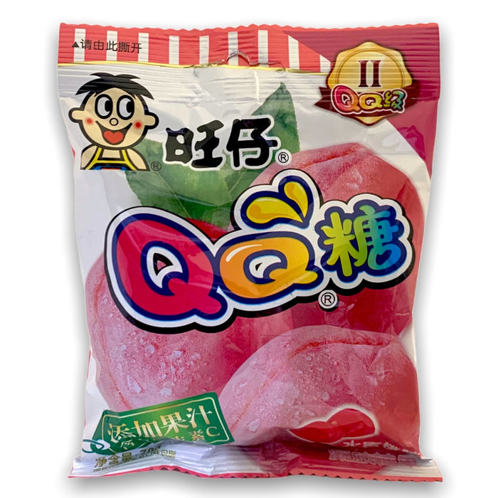 旺旺QQ桃味软糖 - 70G 旺仔QQ糖(水蜜桃味)