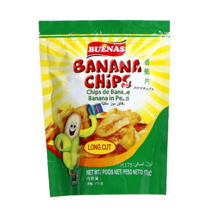 BUENAS BANANA CHIP LONG CUT 175G 香蕉片