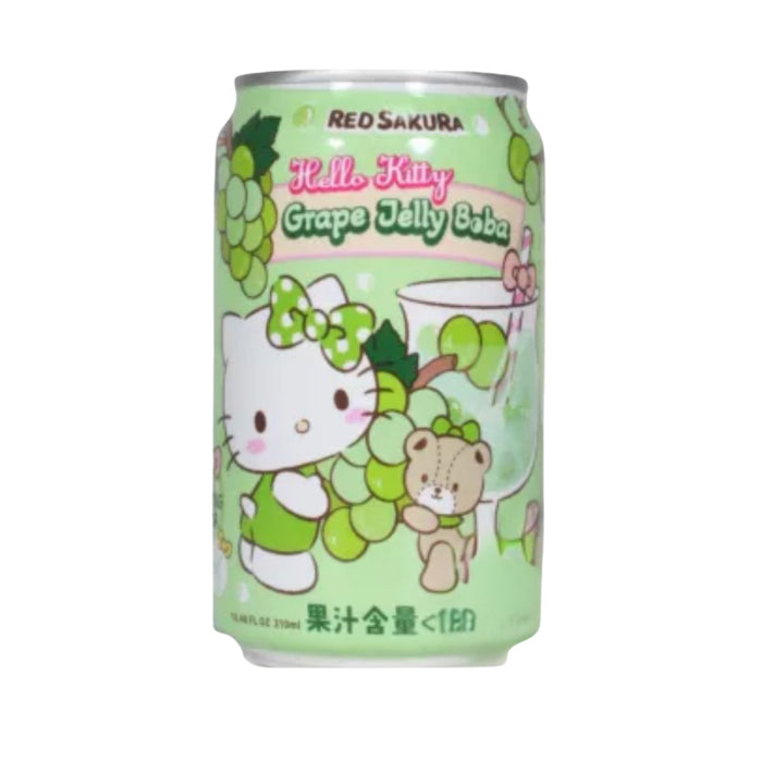 HELLO KITTY GRAPE JELLY BOBA 310ML