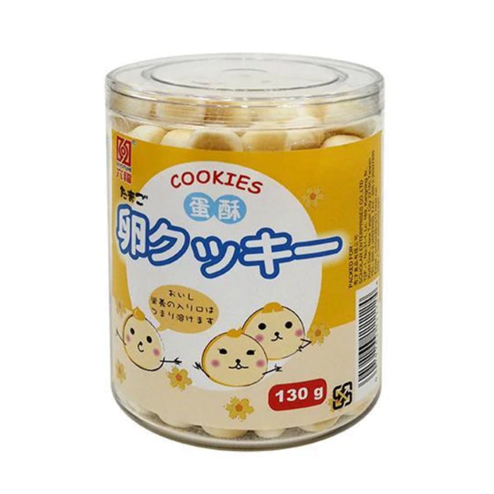 SIX FORTUNE EGG COOKIE - 130G 六福小饅頭