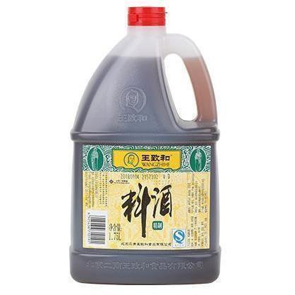 WANGZHIHE REFINED COOKING WINE 1.75LTR 王致和料酒