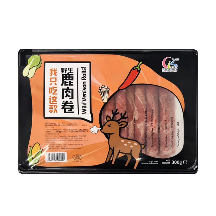 KINDA WILD VENISON ROLL 300G