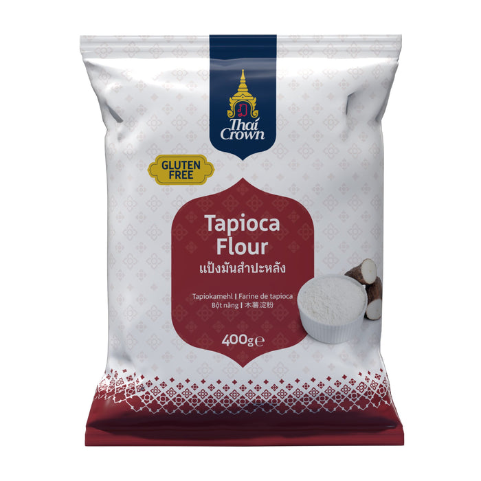 THAI CROWN TAPIOCA FLOUR 400G