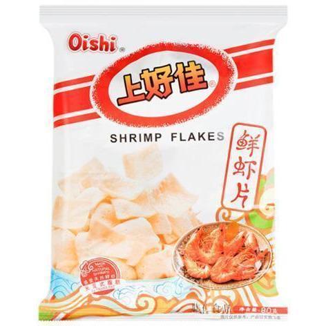 OISHI SHRIMP FLAKES 40G 上好佳鲜虾片