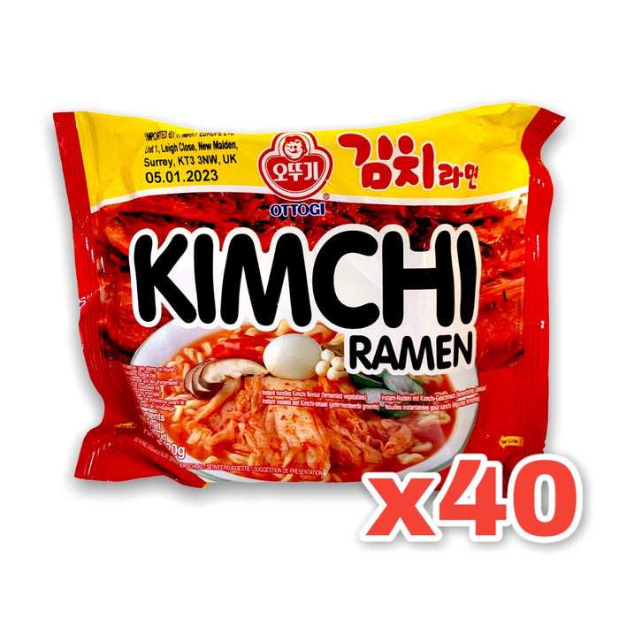 OTTOGI KIMCHI RAMEN, Case of 40
