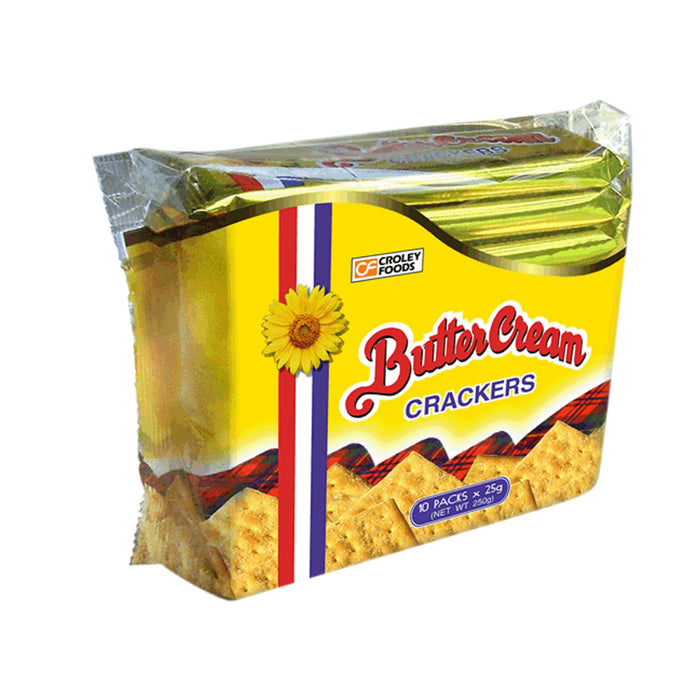 SUNFLOWER BUTTER CREAM CRACKERS 250G
