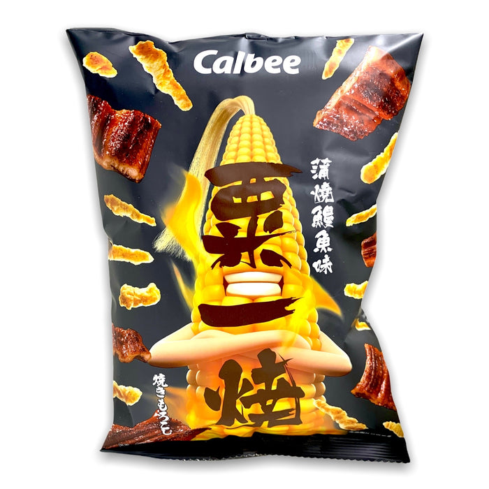 CALBEE EEL KABAYAKI GRILL A CORN 80G 卡樂B澱粉一燒蒲燒鰻魚味